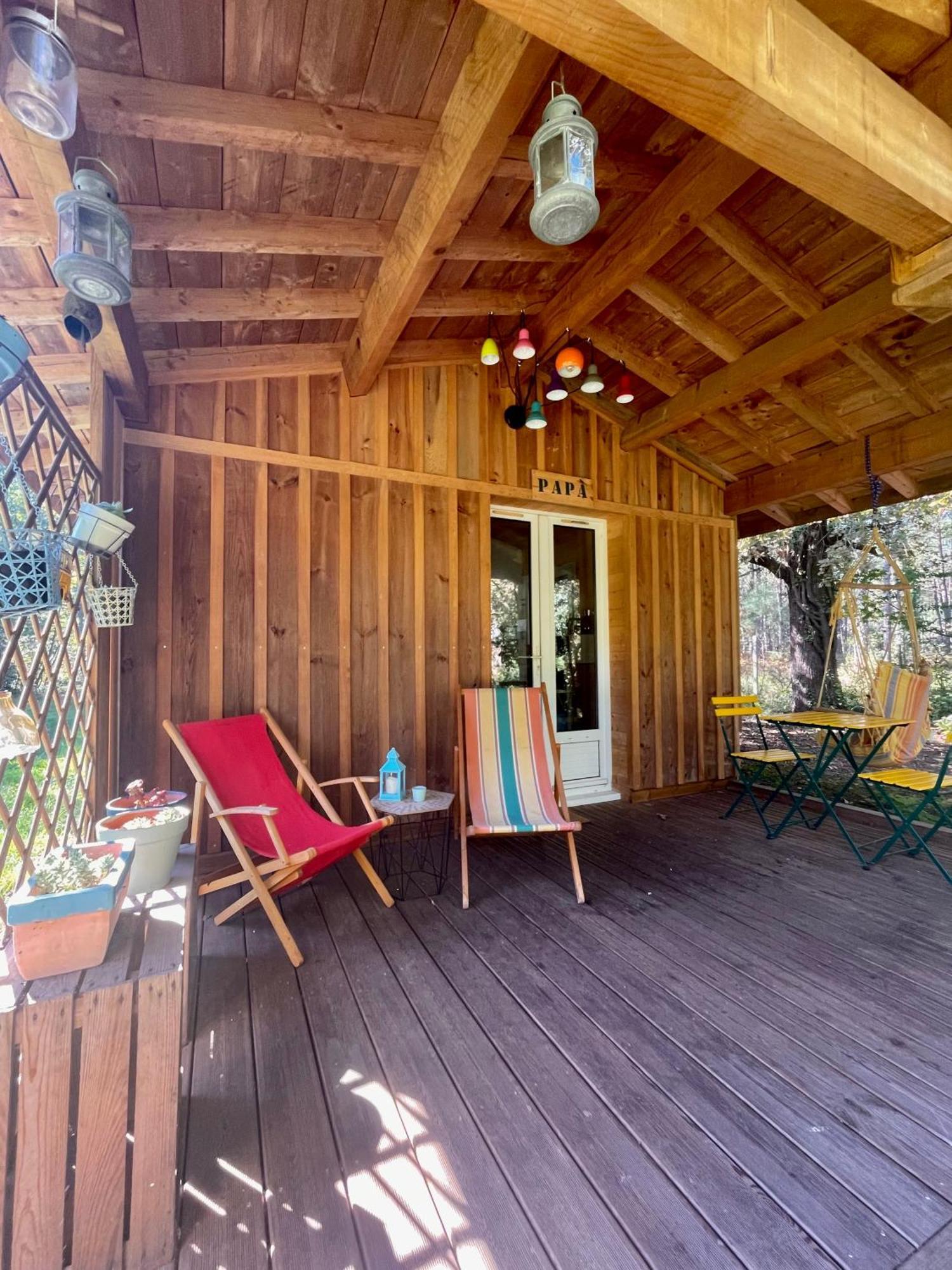 Cabane Au Milieu Des Pins - Domaine Temali ラブーエール エクステリア 写真